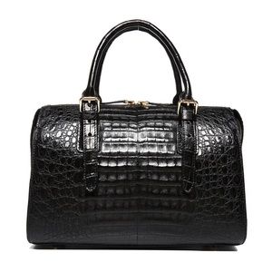 Pre-Order D’MOM Curva Boston Crocodile Handbag!